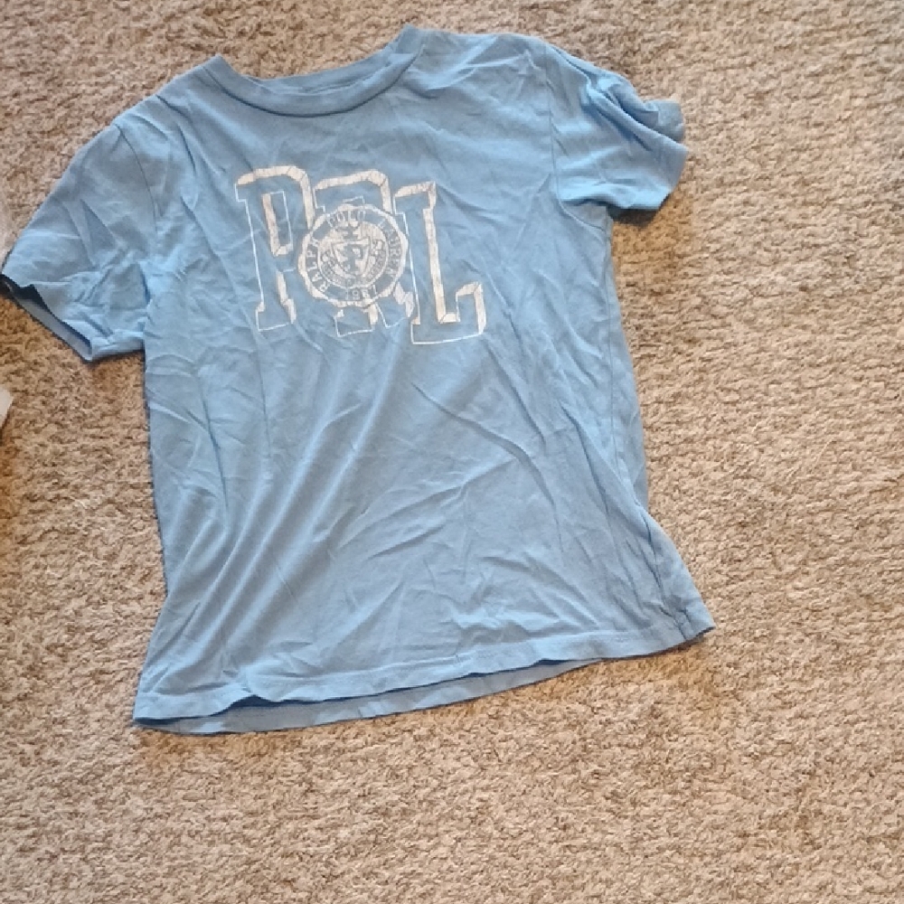 Polo by Ralph Lauren Light Blue Logo Short Sleeve Tee